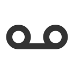 Voicemail SVG Icon